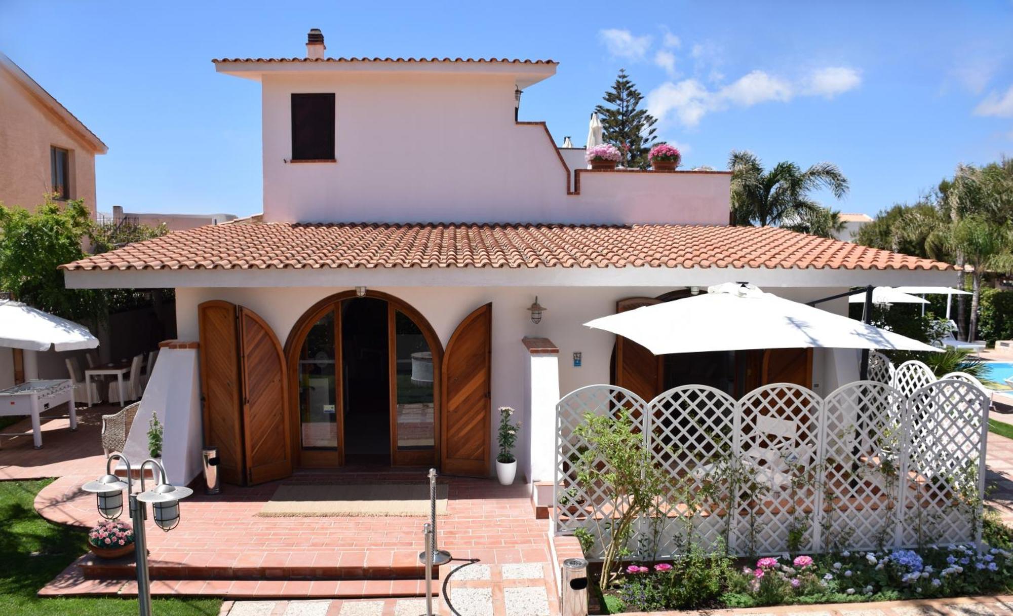 Villa Blanche Dimora Di Charme Marsala Bagian luar foto